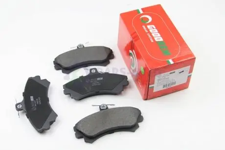 Тормозные колодки передние Mitsubishi Colt/Volvo S40/V40 1.1-2.0 i/TD 95- (TRW) GOODREM RM0140