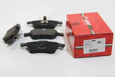 Тормозные колодки передние Renault Laguna 07-/Megane 12-(ATE) (155,3x63x18) GOODREM RM1011