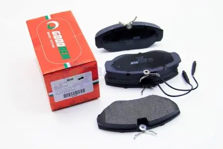 Тормозные колодки передние Ducato 94-99/Boxer 94-02 (1.4t) GOODREM RM1097