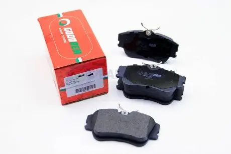 Гальмівні колодки передні T4 1.9TD/2.4D >99 (R15)(невент.диск) GOODREM RM1130