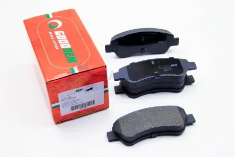 Тормозные колодки передние Berlingo/Partner 01- (Bosch) GOODREM RM1149