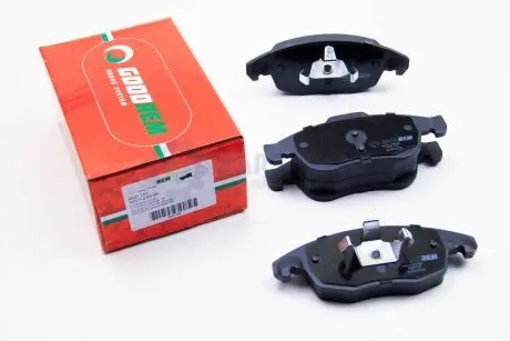 Тормозные колодки передние Berlingo/Partner 08- GOODREM RM1150