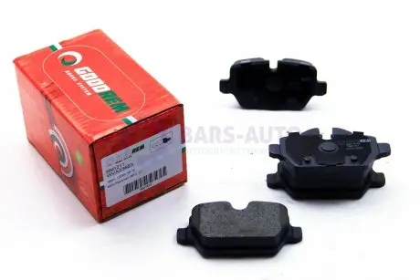 Гальмівні колодки задні BMW 1 E81/3 E90, E91/MINI Cooper 1.6-2.0 i/D 03- (Lucas) GOODREM RM1211