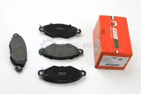 Тормозные колодки передние Peugeot 206/306 94- GOODREM RM1242