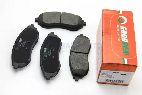 Гальмівні колодки передні Chevrolet Aveo 06- (akebono) GOODREM RM1245