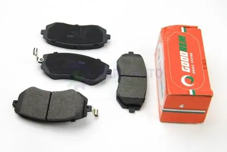 Гальмівні колодки передні Subaru Impreza 02-/Forester 02- (akebono) GOODREM RM1251
