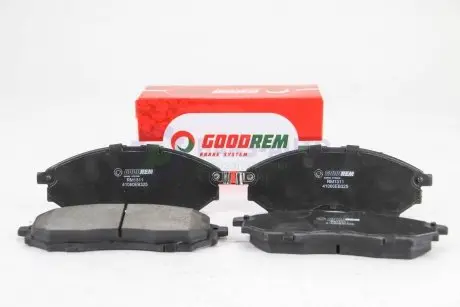 Колодки гальмівні пер. QX50/Q70/Q60/Navara/Qashqai/Murano/Pathfinder/Koleos 01- GOODREM RM1311