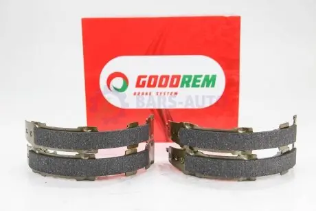 Тормозные колодки задние Leaf/Tiida/Pulsar/Sentra/Juke/Cube/Qashqai/X-Trail/RAV 4/Koleos 07- GOODREM RM1320