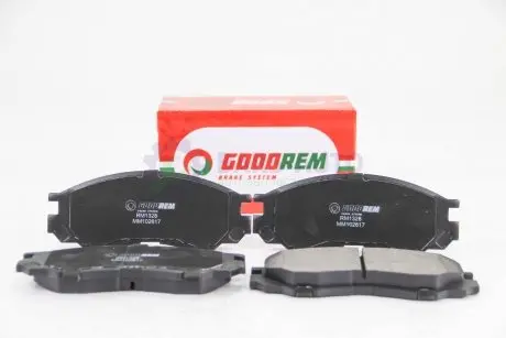 Тормозные колодки передние L200/Strakar/L400/Space Gear 94-07 GOODREM RM1328