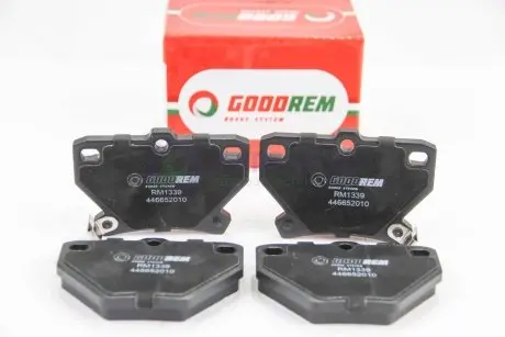 Тормозные колодки задние Corolla/Prius/Yaris 99-09 GOODREM RM1339