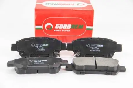 Гальмівні колодки задні Estima/Previa/Avensis 00-06 GOODREM RM1359