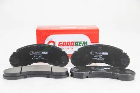 Гальмівні колодки передні W631 88-96 GOODREM RM1362