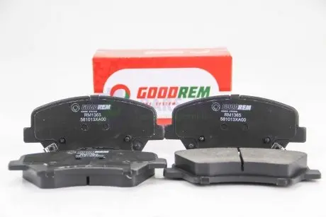 Тормозные колодки передние GOODREM RM1365