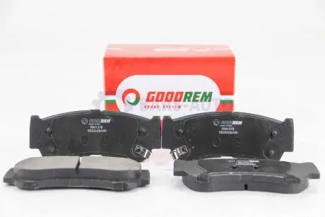Гальмівні колодки задні H1/H200/Santa Fe (00-12) GOODREM RM1378