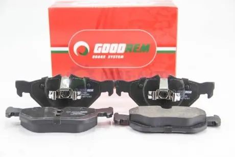Гальмівні колодки задні BMW 3(E90)/1(E81) 04-13 (ATE) (123x43,6x17,3) GOODREM RM1390