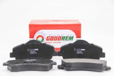 Тормозные колодки пер. C-Elysee/C4/301/308 II 12- (Mando) GOODREM RM1397