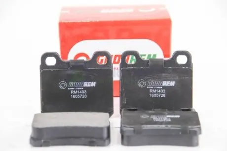 Гальмівні колодки задні Astra/Kadett/Vectra (87-01) GOODREM RM1403