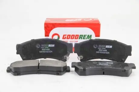Гальмівні колодки передні Mazda 6 07-13 GOODREM RM1406