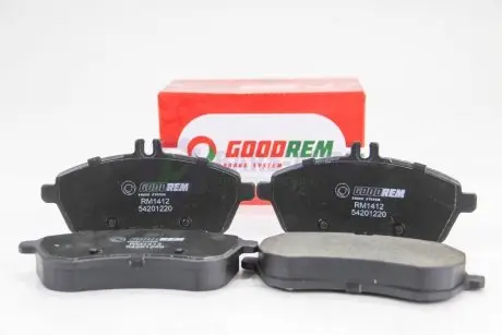 Гальмівні колодки передні MB W204 07-14 (TRW) GOODREM RM1412