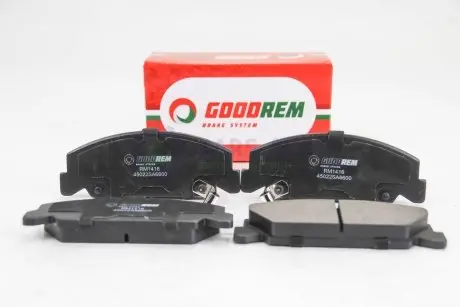 Тормозные колодки передние Accent/Accord 94-10 GOODREM RM1416