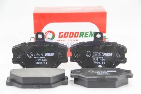 Гальмівні колодки передні Dedra/Tempra/Tipo/Uno 86-02 GOODREM RM1444