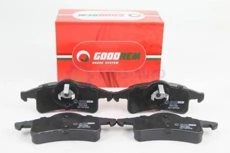 Гальмівні колодки задні Cherokee/Grand Cherokee (99-10) GOODREM RM1468