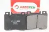 Гальмівні колодки передні W140/W140/W140/W124/W140 91-99 GOODREM RM1472 (фото 2)