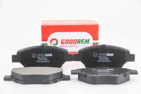 Гальмівні колодки передні Megane (03-08) GOODREM RM1490