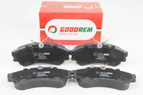 Тормозные колодки пер. T4 90-03 (TRW) R14 GOODREM RM1496