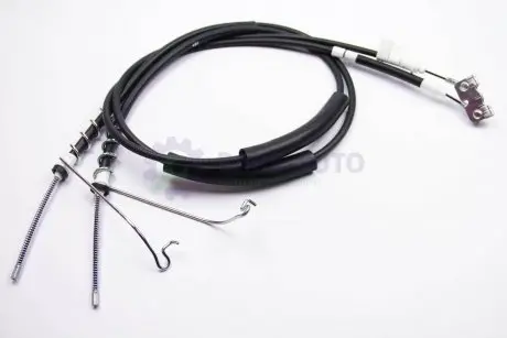 Трос ручного тормоза зад. Connect 02- Л=Пр. (низька база/-ABS) (1792/1582x2) GOODREM RM4125