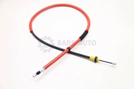 Трос ручного гальма зад. Clio III 05- Л. (диск) (1323/1210) GOODREM RM4455