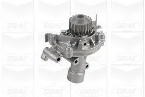 Насос воды Citroen C4/C5/C8/Jumpy/Fiat Scudo/Peugeot 206/307/406/407 2.0 16V 99- (20z)(R/B)(с корп.) GRAF PA1045