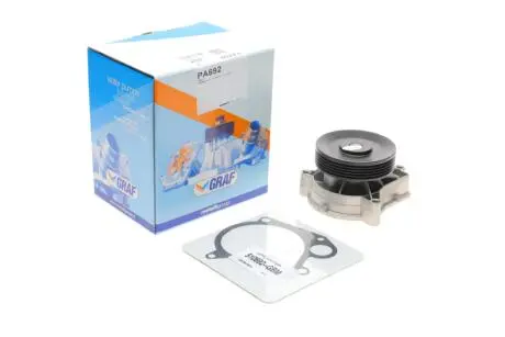 Помпа воды BMW 3 (E46) 318d/320d 98-05 (R/B) (7 лоп) (5 кан) M47 D20 GRAF PA692