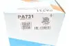 Помпа води Skoda Octavia/VW Caddy/Golf 1.9TDI/SDI 96-05 (19z)(R/B)(7 лоп)(h шківа=28.9mm/d імп=64mm) GRAF PA731 (фото 8)