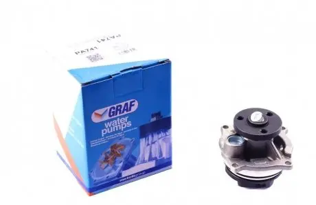 Насос води Ford Focus I/Mondeo II/Transit/Tourneo Connect 1.6/1.8/2.0 16V 02-13 (R/B) (6 лоп.) GRAF PA741