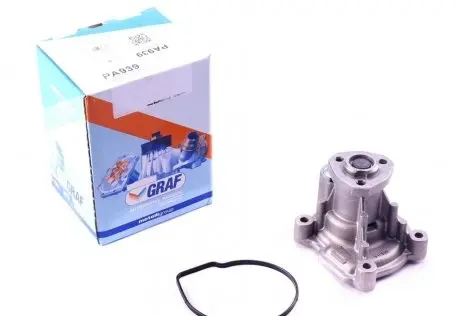 Насос воды VW Golf V 1.4FSI 03-06/Polo V 1.4/1.4 16V/1.4FSI 02-12 (B/B) (7 лоп.) GRAF PA939