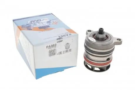 Насос воды VW T5/Multivan V/Touareg 2.5TDI/R5 TDI 03-10 (B/B) (7 лоп) GRAF PA982