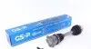 Полуось Ford Galaxy/VW Sharan 95-10 (38x507x48T) (+ABS) GSP 203023 (фото 1)