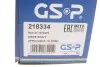Полуось Ford Transit Custom 2.2TDCi 12-(L) (31x41x752) GSP 218334 (фото 2)