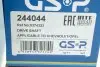 Полуось Opel Astra/Zafira 2.0/2.2 16V 98-05 (L) (34х33х595) GSP 244044 (фото 2)