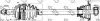 Піввісь Renault Master 2.5DCI 03-06 (L) (28x663x51T) (+ABS) d=37.1 GSP 250166 (фото 2)