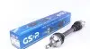 Полуось Citroen Berlingo/Peugeot Partner 1.6 HDi 08- (L) (25x24x620x29T) (+ABS) GSP 299019 (фото 1)
