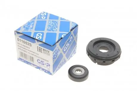 Подушка амортизатора (переднього) + Подшипник Chevrolet Aveo/Daewoo Lanos/Matiz 0.8-1.6 98- GSP 511652S