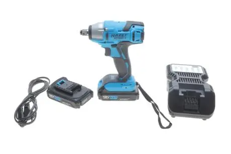 Гайковерт аккумуляторный 1/2" 260 Нм 18V 2.5Ah (+2 АКБ и зарядное устройство) HAZET 9212SPC-1/2