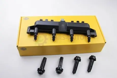 Котушка зажигания BERLINGO/C2/C3 I/C3/P206/P307 1.1-1.6 93- HELLA 5DA193175-441