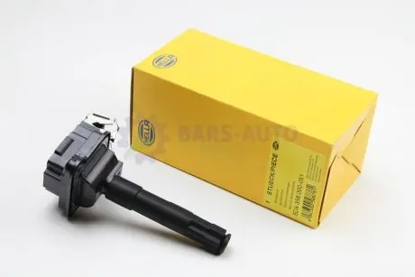 Котушка зажигания A4/A6/A8/OCTAVIA/GOLF/PASSAT 1.8-4.2 94-10 HELLA 5DA358000051