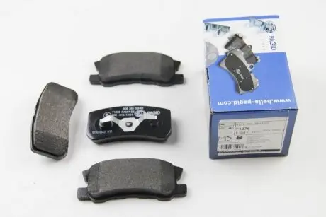 Колодки гальмівні дискові комплект; задн. HELLA 8DB355009691