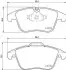 Тормозные колодки дисковые комплект; передн. HELLA 8DB355013731 (фото 2)