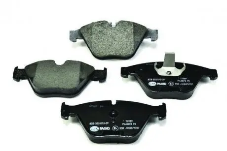 Колодки гальмівні дискові комплект; передн. HELLA 8DB355015391