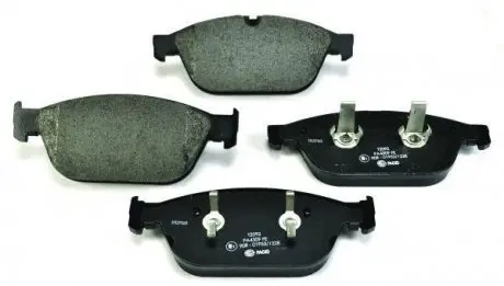 Тормозные колодки дисковые комплект; передн. HELLA 8DB355016021
